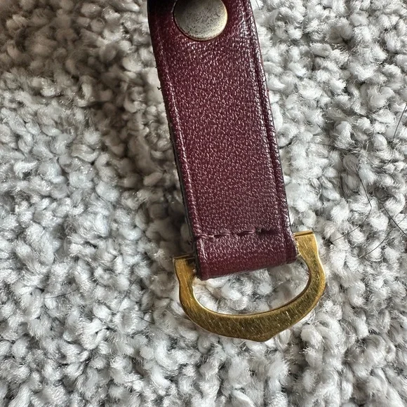 Cartier Must de Cartier Bordeaux Leather Crossbody/Shoulder Bag Pre Loved beauty - Picture 13 of 16